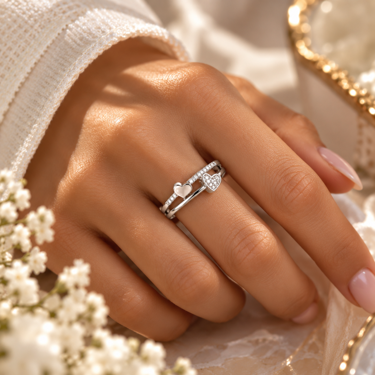 Amour Heart Ring