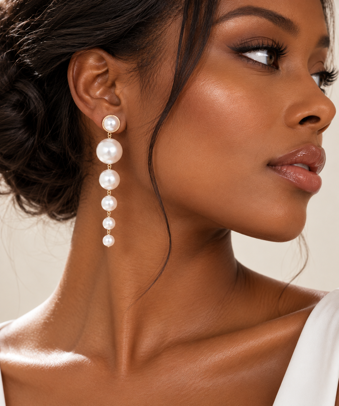 Pearl Cascade Elegance