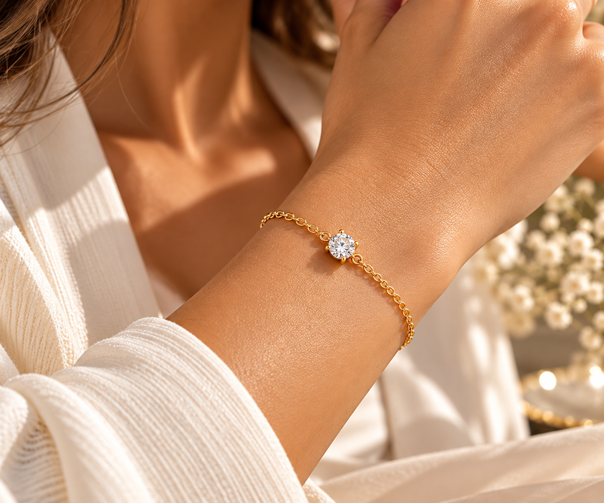 Luminous Solitaire Bracelet