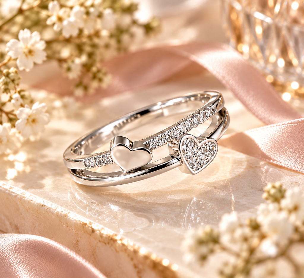 Amour Heart Ring