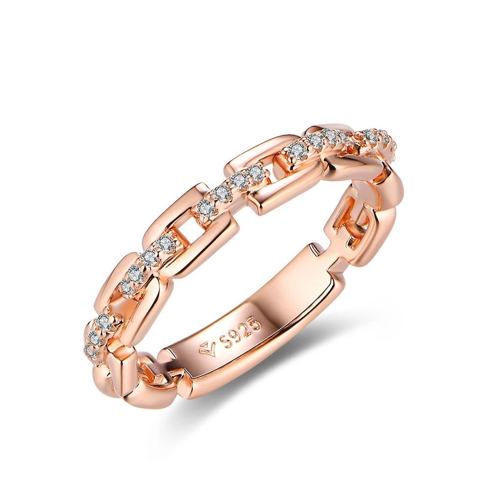 Moissanite Eternity Ring - Oreela