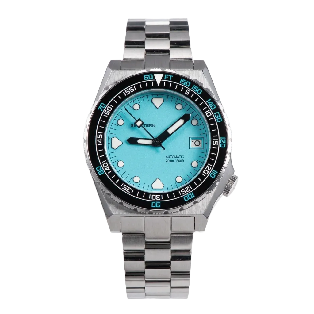 SEESTERN Ocean Blue Sapphire Diver Watch
