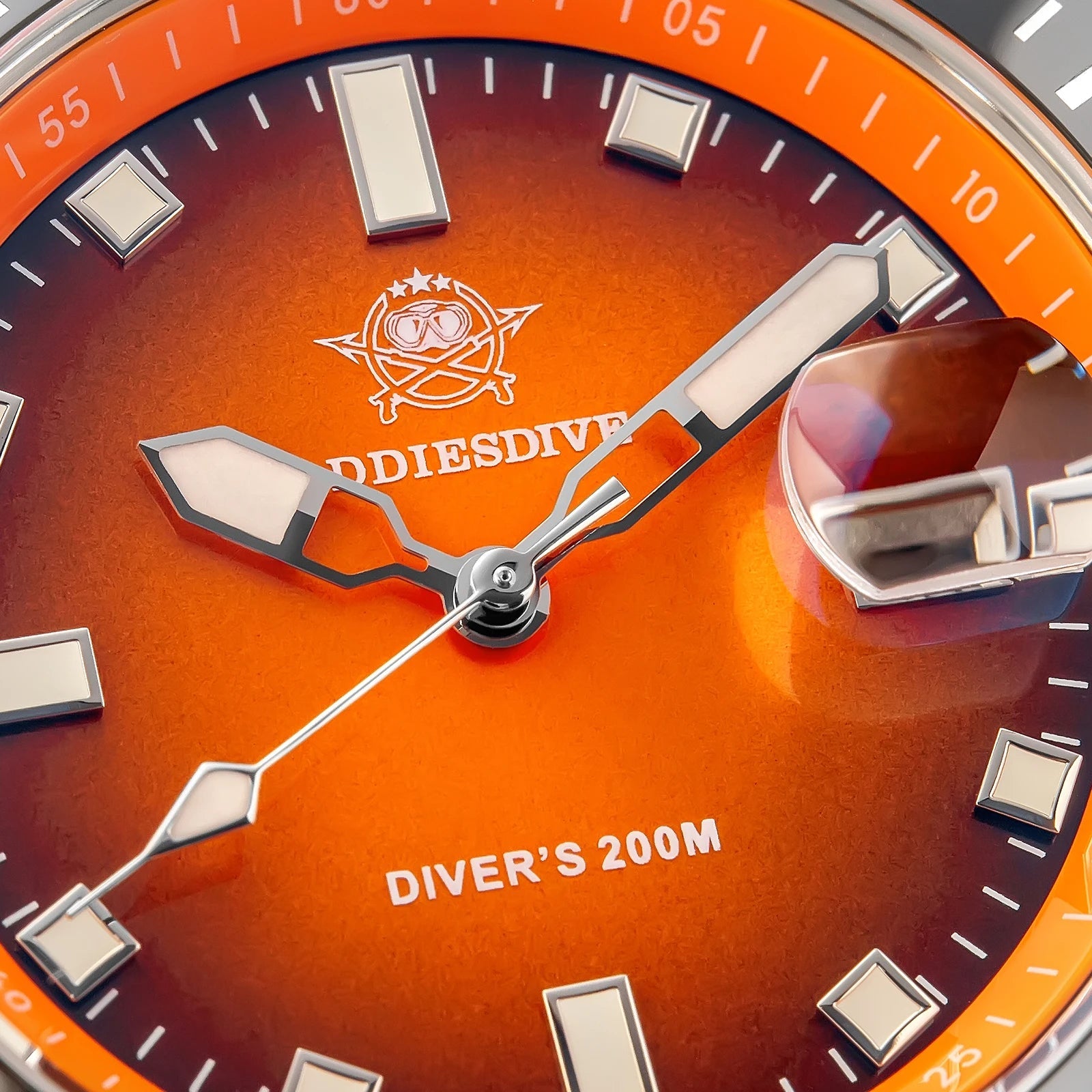 Sports Diver Watch Ceramic Bezel Colorful Dial 200m Waterproof - Oreela