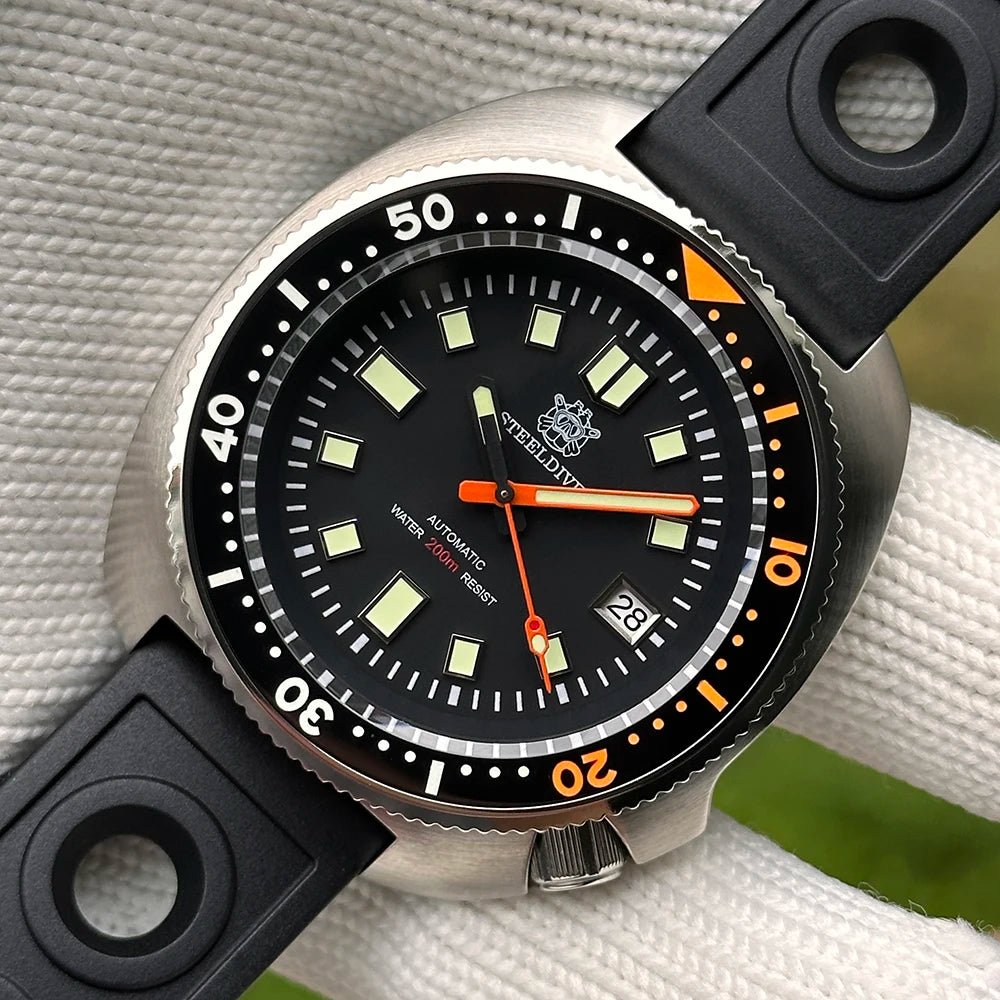 STEELDIVE Classic Ceramic Bezel 200M Water Resistant Sapphire Glass - Oreela
