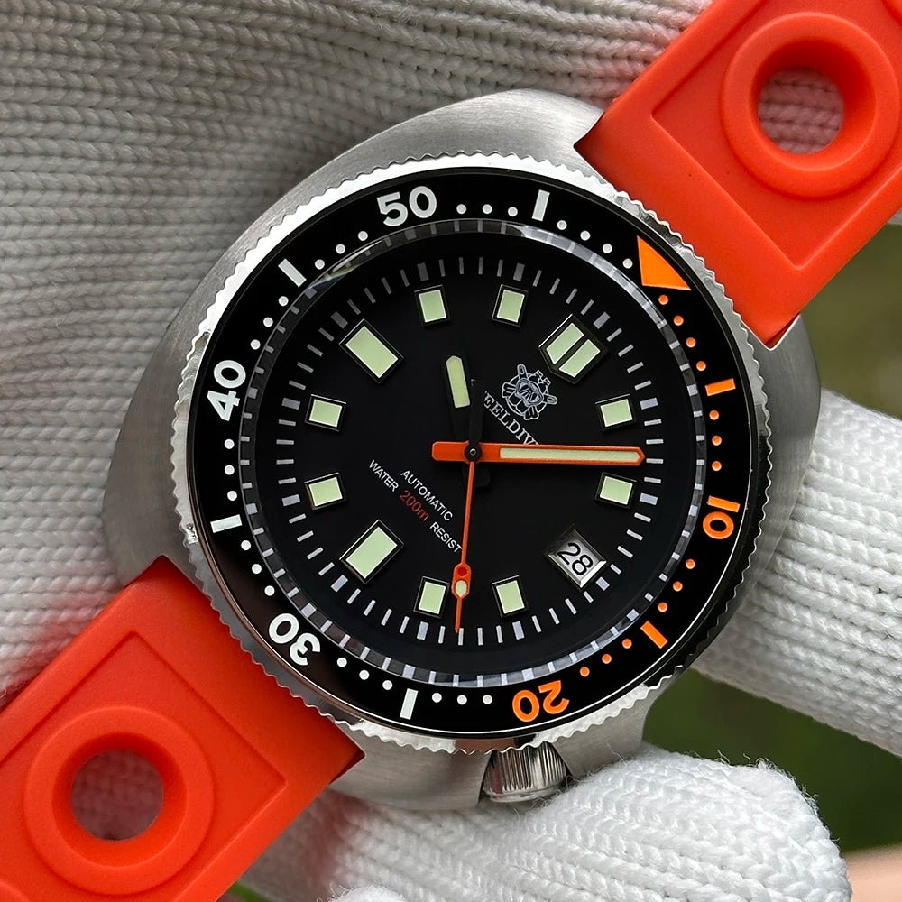 STEELDIVE Classic Ceramic Bezel 200M Water Resistant Sapphire Glass - Oreela