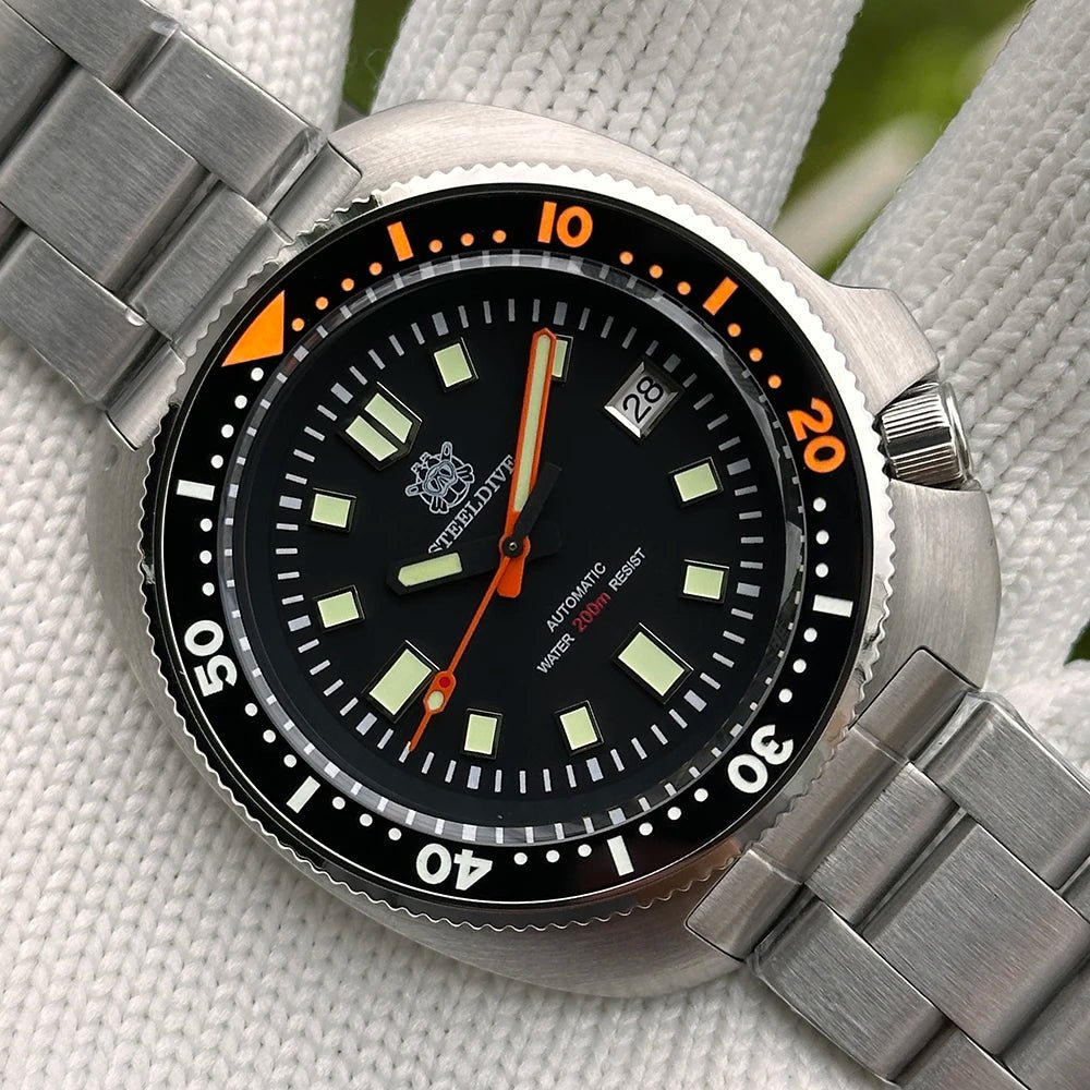 STEELDIVE Classic Ceramic Bezel 200M Water Resistant Sapphire Glass - Oreela