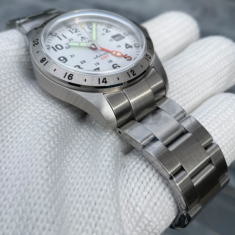 STEELFLIER Official SF792 GMT Mechanical Dive Watch Super Luminous - Oreela