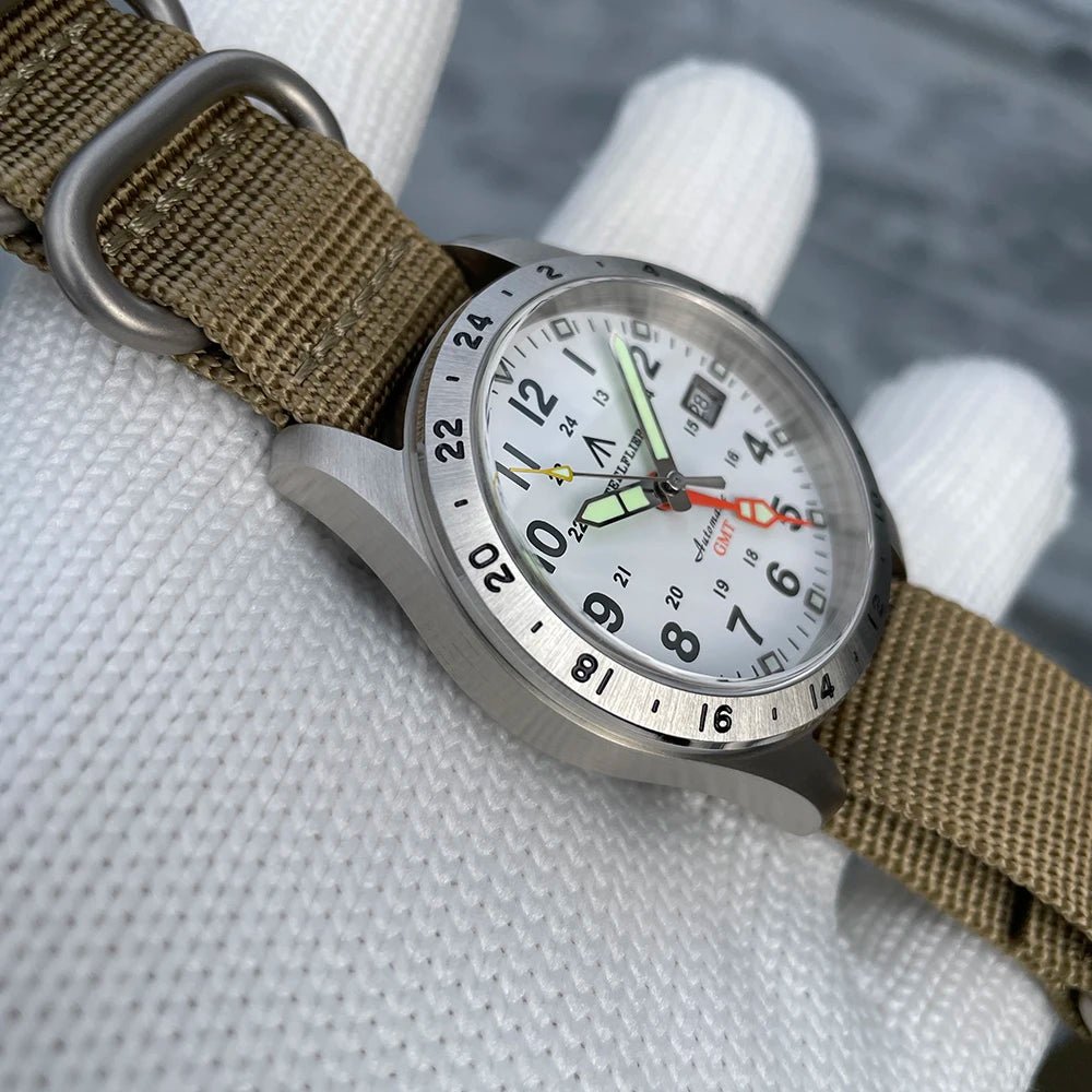 STEELFLIER Official SF792 GMT Mechanical Dive Watch Super Luminous - Oreela