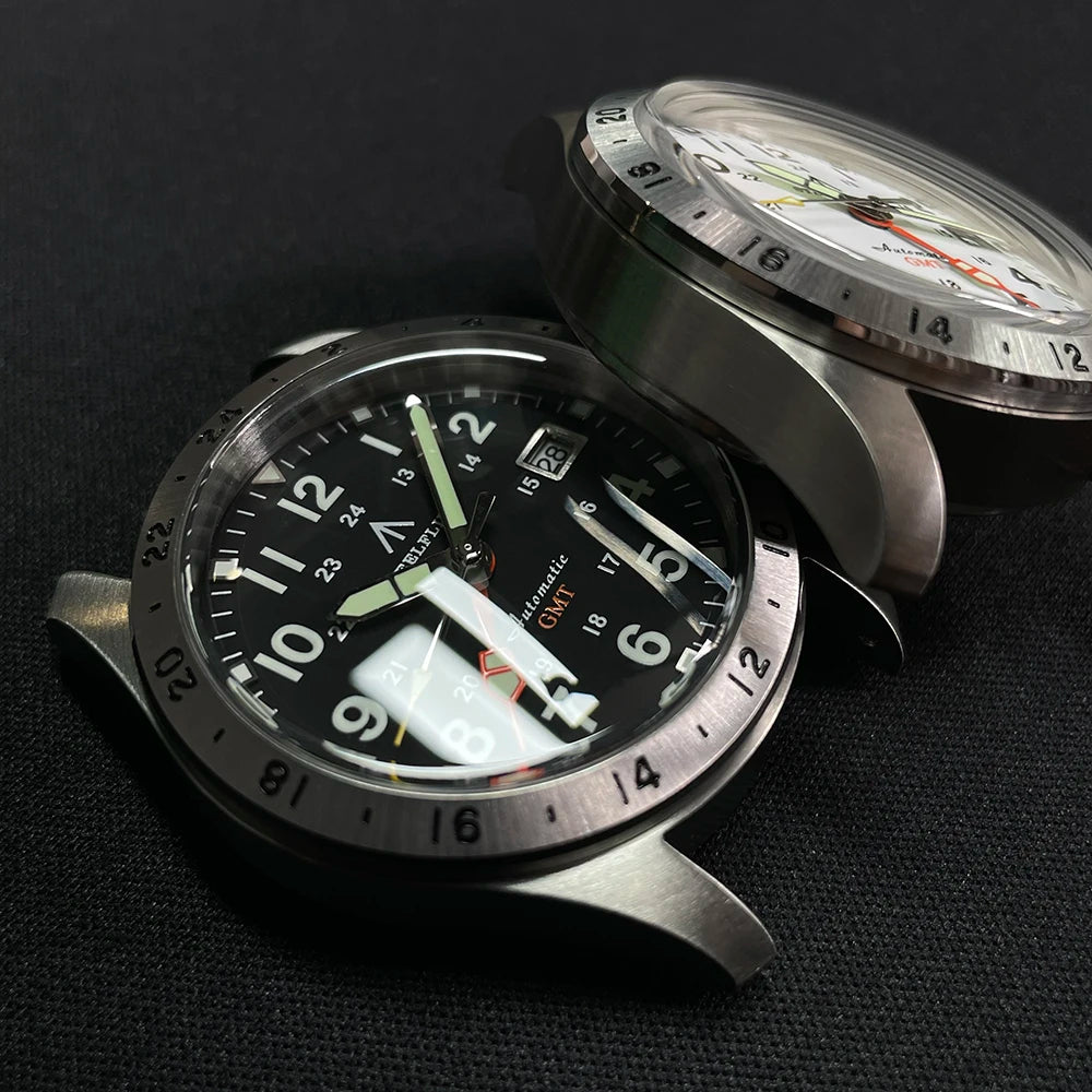 STEELFLIER Official SF792 GMT Mechanical Dive Watch Super Luminous - Oreela