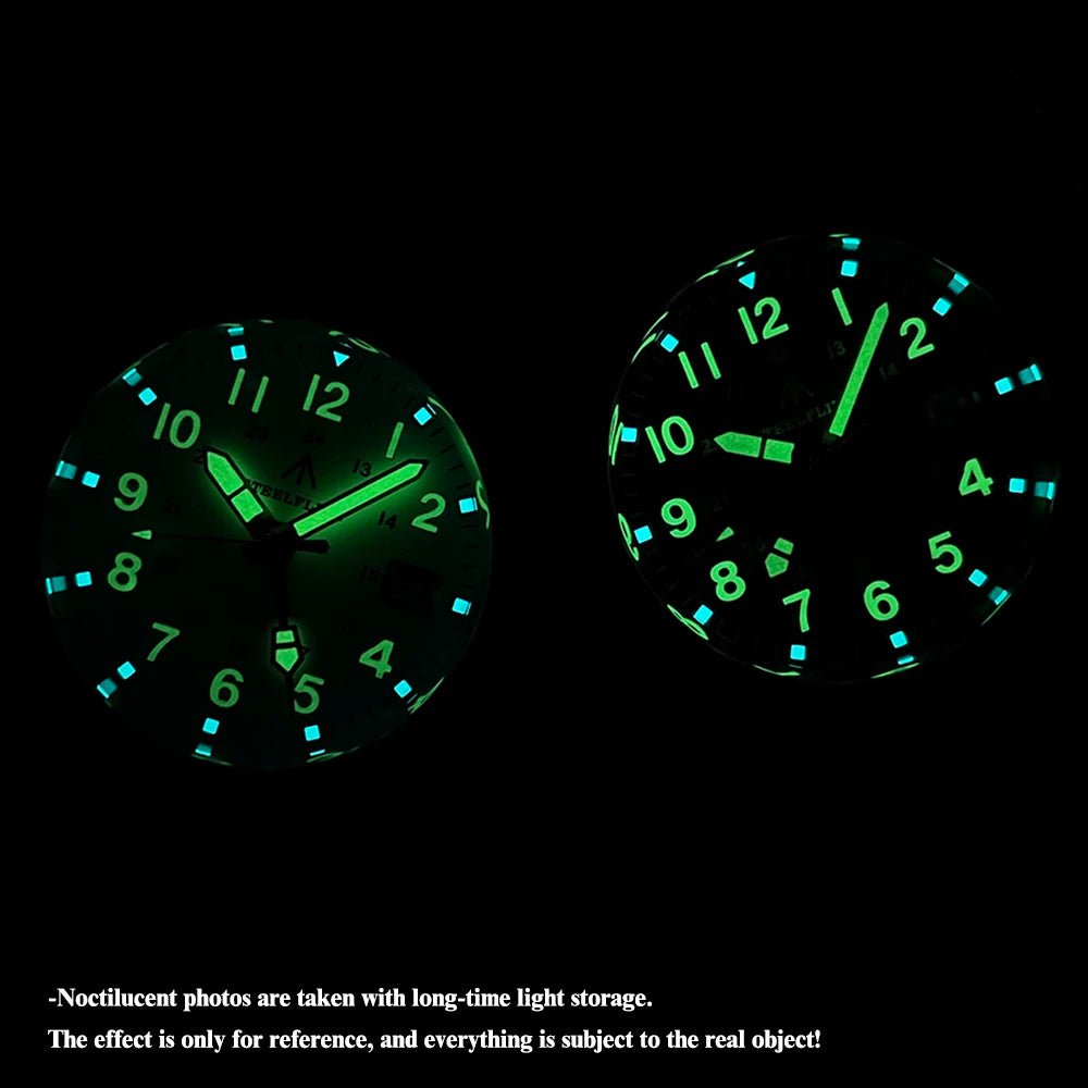 STEELFLIER Official SF792 GMT Mechanical Dive Watch Super Luminous - Oreela