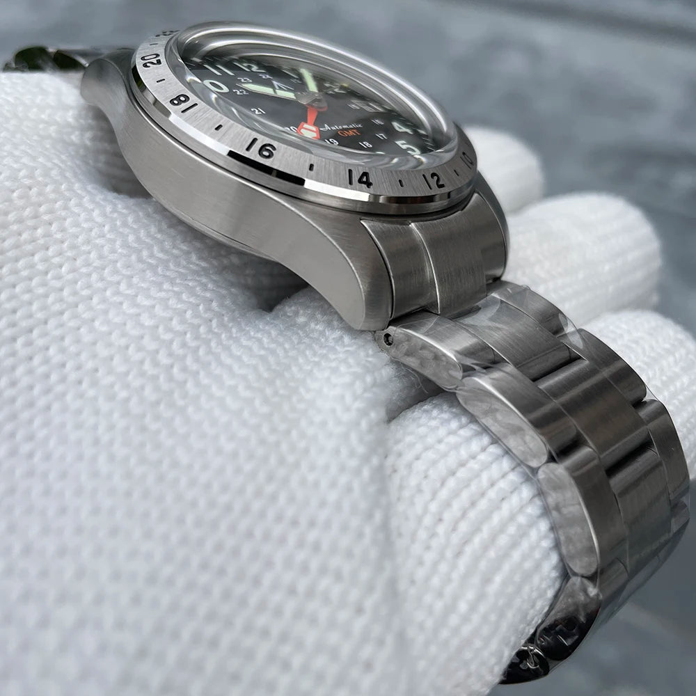 STEELFLIER Official SF792 GMT Mechanical Dive Watch Super Luminous - Oreela