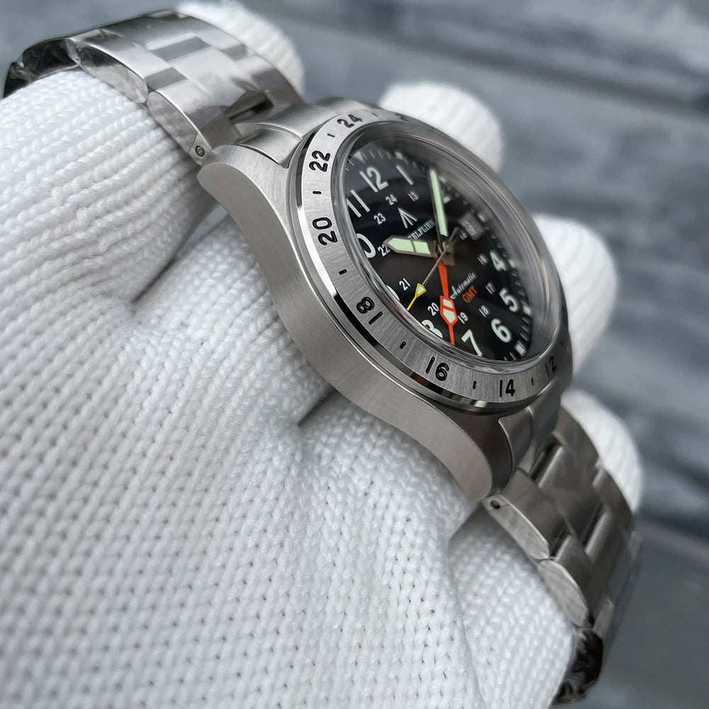 STEELFLIER Official SF792 GMT Mechanical Dive Watch Super Luminous - Oreela