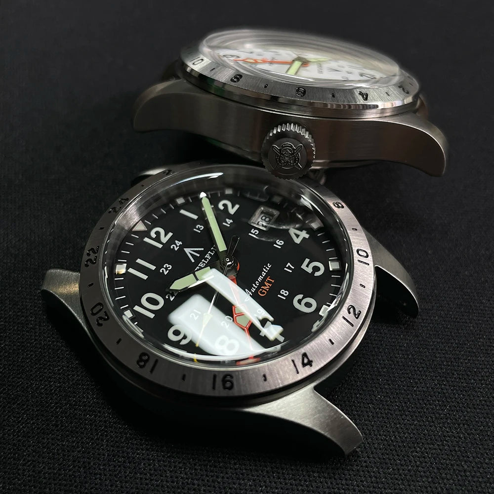 STEELFLIER Official SF792 GMT Mechanical Dive Watch Super Luminous - Oreela