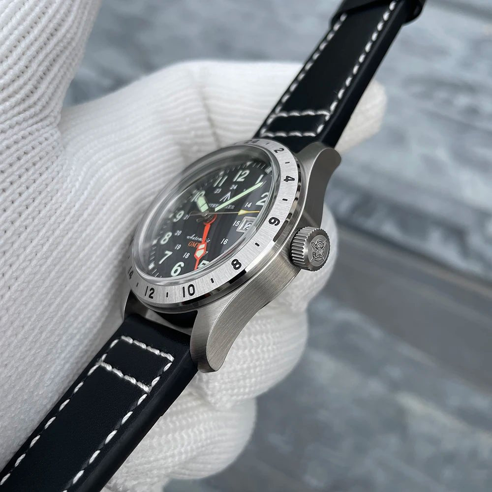 STEELFLIER Official SF792 GMT Mechanical Dive Watch Super Luminous - Oreela