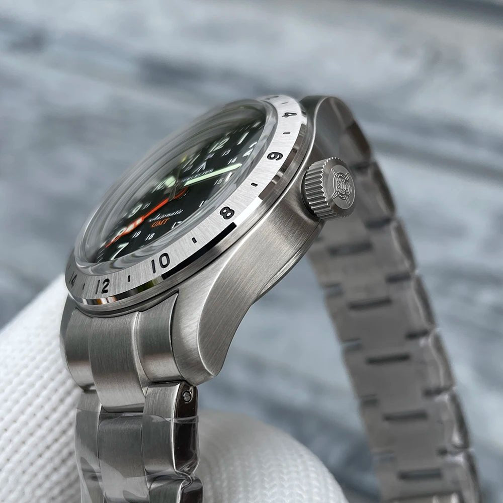 STEELFLIER Official SF792 GMT Mechanical Dive Watch Super Luminous - Oreela