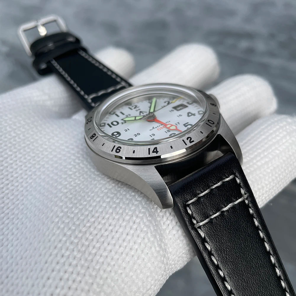 STEELFLIER Official SF792 GMT Mechanical Dive Watch Super Luminous - Oreela