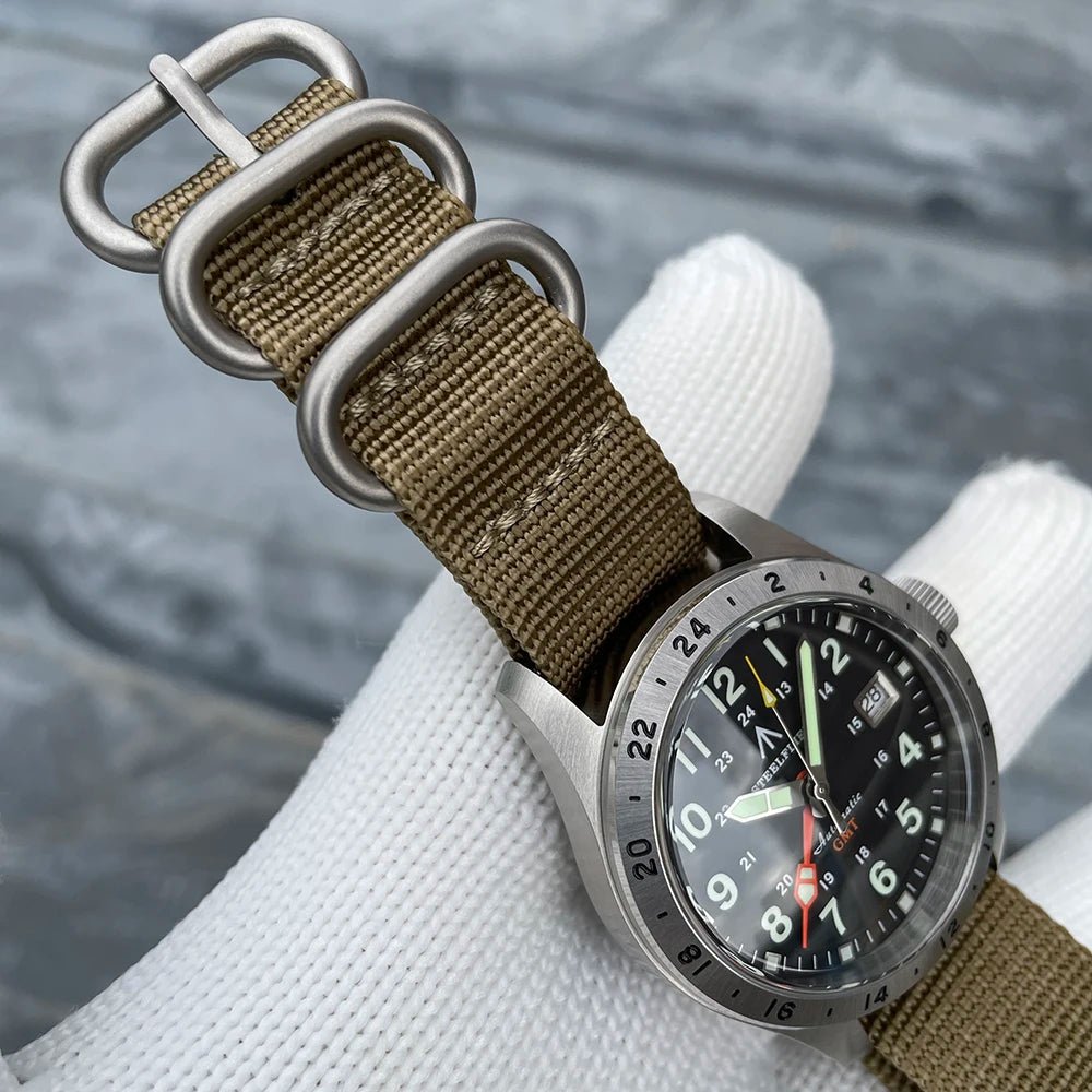 STEELFLIER Official SF792 GMT Mechanical Dive Watch Super Luminous - Oreela