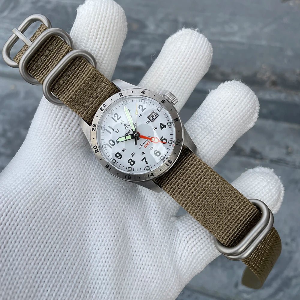 STEELFLIER Official SF792 GMT Mechanical Dive Watch Super Luminous - Oreela