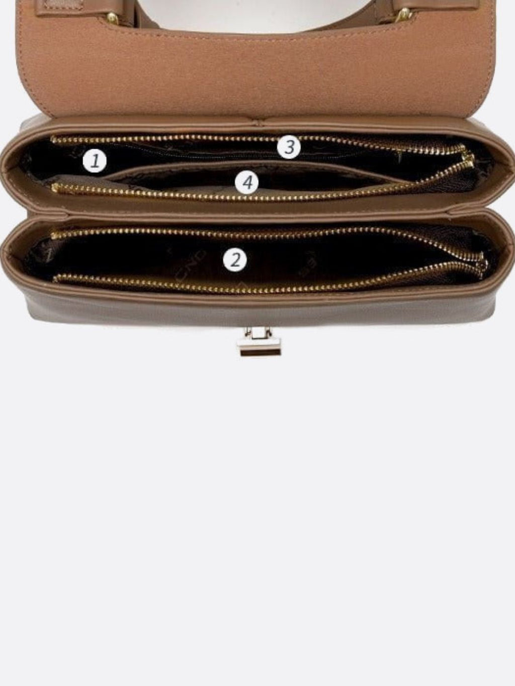 Trapeze Genuine Leather Handbag - Oreela