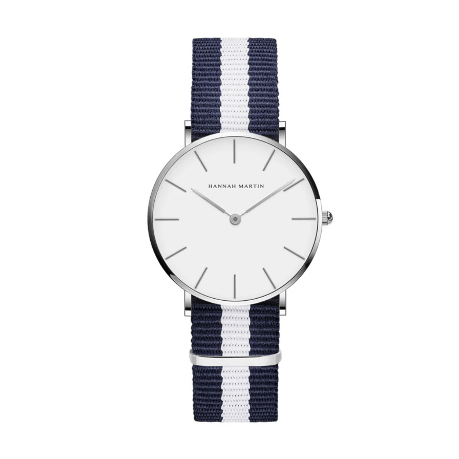 Women’s Leather Strap Watch with Round Dial - Oreela
