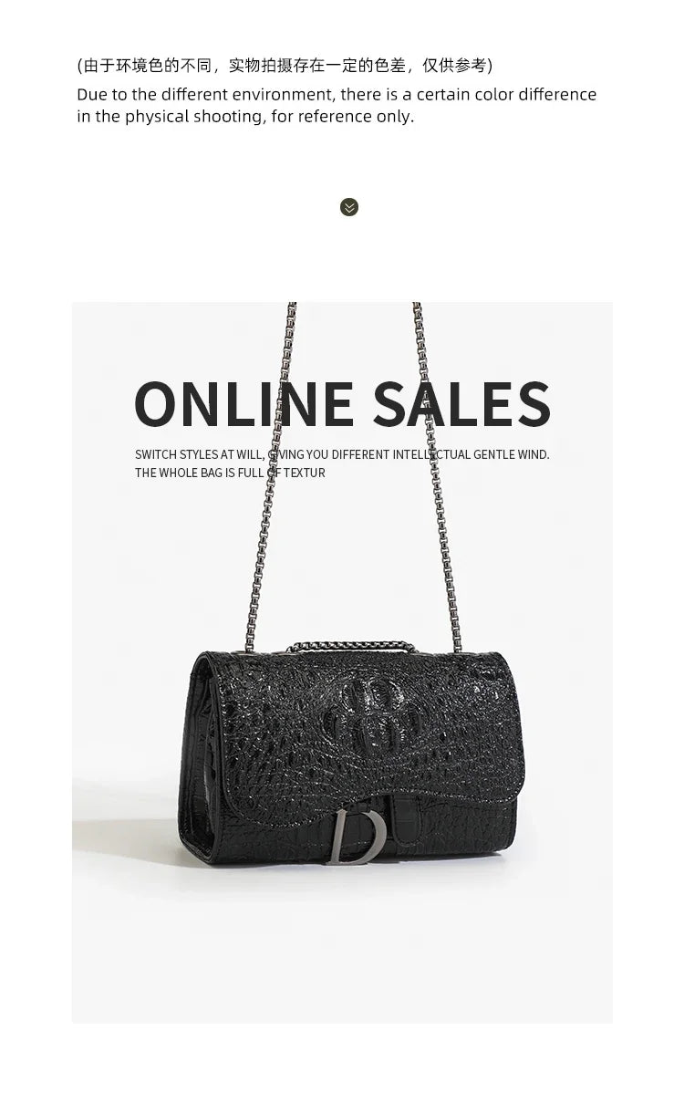 Women's Luxury Messenger Handbag - Oreela