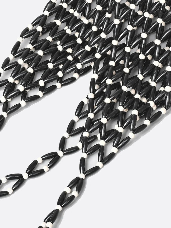 Wooden bead bag - Oreela