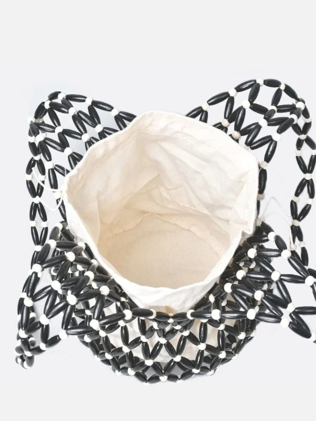 Wooden bead bag - Oreela