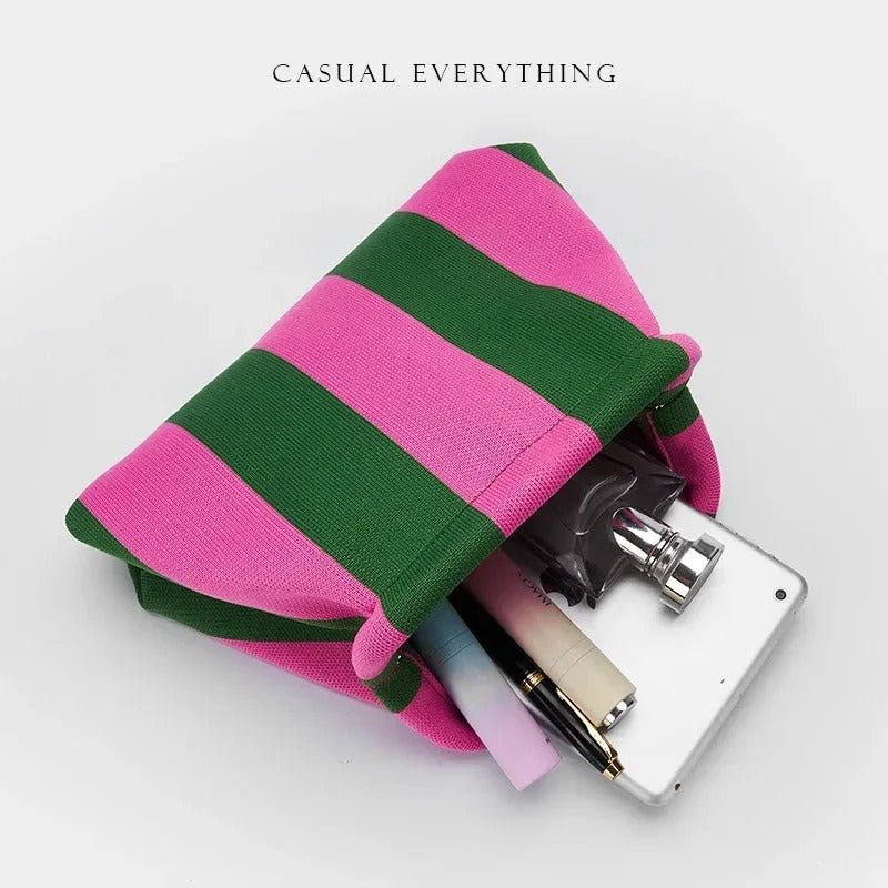 Woven Crochet Beach Clutch Bag - Oreela