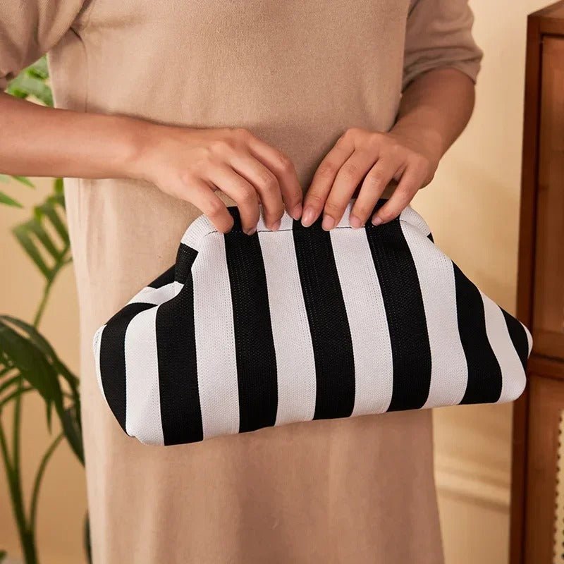 Woven Crochet Beach Clutch Bag - Oreela