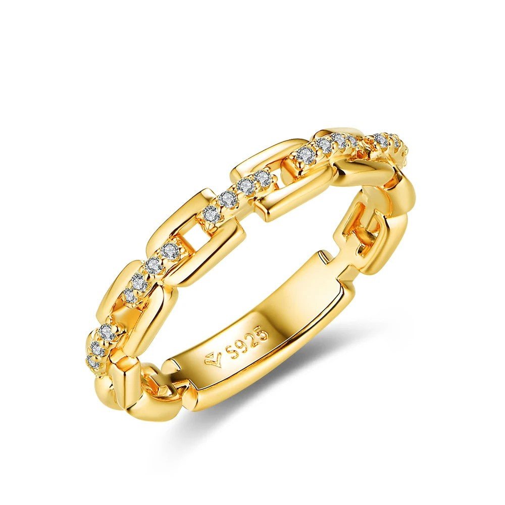 Moissanite Eternity Ring - Oreela